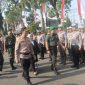 Caption : Kapolres Garut bersama Kodim 0611/Grt Laksanakan giat apel gabungan 