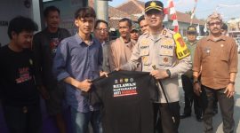 aption : Louncing kampung bebas  narkoba