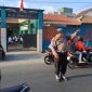 Caption : Polsek Karangpawitan giat rawan pagi