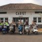 Caption : HUT Lantas Polres Garut bersama komunitas Vespa