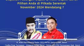 Caption : H. Alan Partimbang - Yudha Puja Turnawan Teratas di Polling Bupati & Wakil Bupati Jilid 4