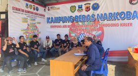 Caption : Kampung bebas narkoba