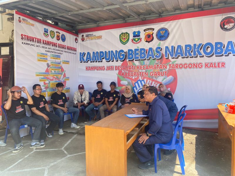 Caption : Kampung bebas narkoba