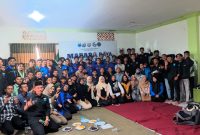 Caption : PMII ITG bersama   Anggota PMII baru