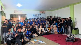 Caption : PMII ITG bersama   Anggota PMII baru