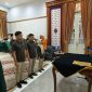 Bupati Garut, Rudy Gunawan mengangkat 3 Pegawai Negeri Sipil (PNS) dalam Jabatan Fungsional Pengelola Pengadaan Barang/Jasa