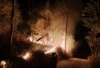 Caption : Lokasi kebakaran di cibatu