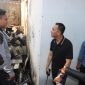 Caption : Kapolres Garut AKBP Rohman Yonky Dilatha, SIK., M.Si cek lokasi RSUD dr Slamet yang terbakar