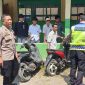 Caption : Motor Siswa SMK Ma'arif diamankan di Mapolres Garut