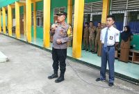 Caption : Polsek Cisompet jadi narasumber perilaku bullying