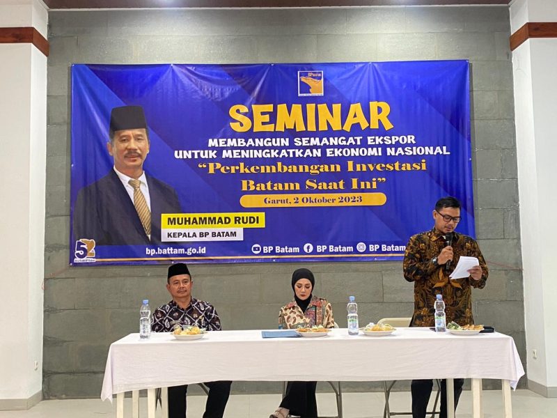 Caption : Mulan Jameela bersama BP Batam giat seminar