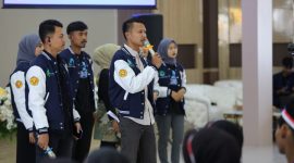 Badan Eksekutif Mahasiswa Institut Pendidikan Indonesia (BEM IPI) dengan penuh semangat menyambut kedatangan 1099 mahasiswa baru dalam acara Program Pengenalan Kehidupan Kampus Mahasiswa Baru (PKKMB) tahun 2023. Rabu (11/10/2023).
