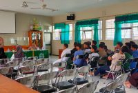 Kali ini Kapolres Garut AKBP Rohman Yonky Dilatha, S.I.K, M.Si, yang diwakili oleh Kasat Binmas Polres Garut AKP R. Hasan Sadikin bersama anggota Sat Binmas Polres Garut melaksanakan kunjungan silaturahmi sekaligus sosialisasi penerimaan Polri di Ponpes Darul Arqam Muhammadiyah Kabupaten Garut. Rabu (18/10/2023).