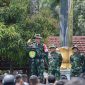 Kodam III/Slw menggelar Latihan Kesiapsiagaan Operasional (LKO) dalam penanganan konflik sosial wilayah Kota Bandung di Lapangan Makodam III/Slw Jl. Aceh No. 69, Kota Bandung, Rabu (25/10/2023).