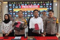 Kejadian penemuan mayat seorang anak berumur 13 tahun yang ditemukan di tepi sungai Cimanuk Kampung Babakan Serang Desa Cibiuk Kaler Kecamatan Cibiuk Kabupaten Garut, sudah ditangani oleh Sat Reskrim Polres Garut.