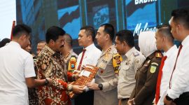 Bertempat di Hotel Grand Mercure Kemayoran Jl. H Benyamin Sueb Kav.B6 Superblok Mega Kemayoran Jakarta Pusat. Kementerian Agraria dan Tata Ruang/Badan Pertanahan Nasional menggelar kegiatan pemberian penghargaan kepada beberapa instansi dan individu yang berhasil melakukan pencegahan dan penyelesaian tindak pidana pertanahan. Rabu (08/10/2023).