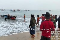 Kapolres Garut AKBP Rohman Yonky Dilatha, S.I.K, M.Si, melalui Kasat Polairud Polres Garut AKP Anang Sonjaya mengatakan tidak ada korban jiwa maupun luka-luka dalam peristiwa tersebut, hanya saja perahu mengalami kerusakan pada bagian badan.