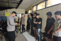 Maraknya aktivitas/kegiatan balap liar di Jl. Sawah lega Desa Karangsari Kec. Pangatikan Kab.Garut menjadi perhatian Polsek Wanaraja Polres Garut.