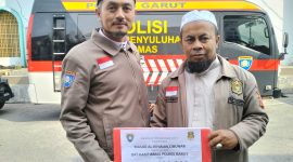 Kapolres Garut AKBP Rohman Yonky Dilatha, S.I.K, M.Si, melalui Ketua Da'i Kamtibmas Polri Polres Garut KH. Yayan Ahmad Muzaki melaksanakan kegiatan Safari Masjid di Kabupaten Garut.