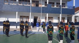 Kapolres Garut AKBP Rohman Yonky Dilatha, S.I.K, M.Si, menginstruksikan seluruh personil Polres Garut beserta Polsek jajaran untuk melaksanakan program Polres Garut Police Goes To School. Senin (20/11/2023).                               