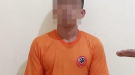 Polsek Cisompet Polres Garut ringkus tersangka tindak pidana pencurian 1 unit sepeda motor di Kecamatan Cisompet Kabupaten Garut. Selasa (12/12/2023).