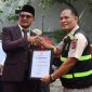 Polres Garut Dapat penghargaan dari Pemkab Garut penyumbang darah terbanyak, salah satunya Aiptu Agus Winarto nyumbang darah sebanyak 153 kali