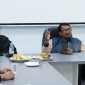 Wabup Garut dr Helmi Budiman berpamitan di kantor Diskominfo Garut