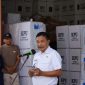 Pejabat Bupati Garut secara simbolis melepas kendaraan logistik pemilu 2024