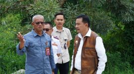 PJ Bupati Garut saat cek wilayah hutan lindung