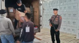 Polres Garut perketat pengamanan pelipatan surat suara