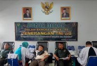 Pendam III/Siliwangi Giat Donor Darah