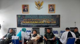 Pendam III/Siliwangi Giat Donor Darah