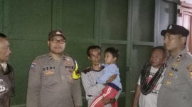 Polsek Cilawu Polres Garut temukan anak yang nyasar