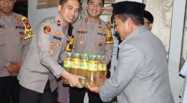 Kapolres Garut AKBP Yonky Dilatha giat Kamtibmas di Pondok Pesantren Al – Hikmatul Mubarokah Kec. Karangpawitan 