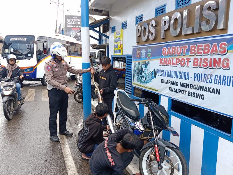 Polsek Kadungora razia ops knalpot brong
