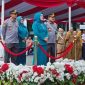 Pelepasan Rudy-Helmi dilapangan setda Garut