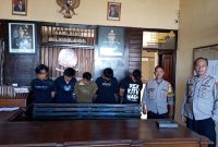 Kompolotan Premanisme di rigkus Polsek Pameungpeuk Polres Garut