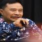 PJ Bupati Garut H Barnas Adjidin saat mengahadiri Rakor Kesehatan