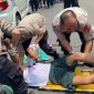 Polsek Karangpawitan evakuasi jenazah tabrakan banteng