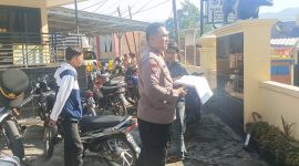 Polsek Bungbulang tindak tegas kendaraan yang memakai knalpot brong