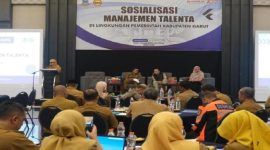 Asda III Budi Gan-gan secara resmi buka sosalisasi manajemen talenta ASN Garut