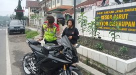Polsek Cisurupan ops knalpot brong