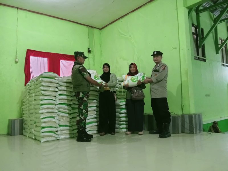 TNI Polri bantu penyaluran bantuan pangan
