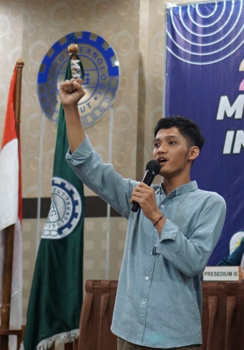 Ketua BEM ITG Fahmi M Taofik