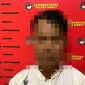 Salah satu tersangka penanaman pohon ganja 