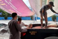 Polres Garut berikan bantuan untuk Ponpes Nurul Huda