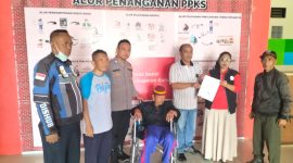 Polsek Limbangan temukan warga yang tergeletak di terminal Limbangan