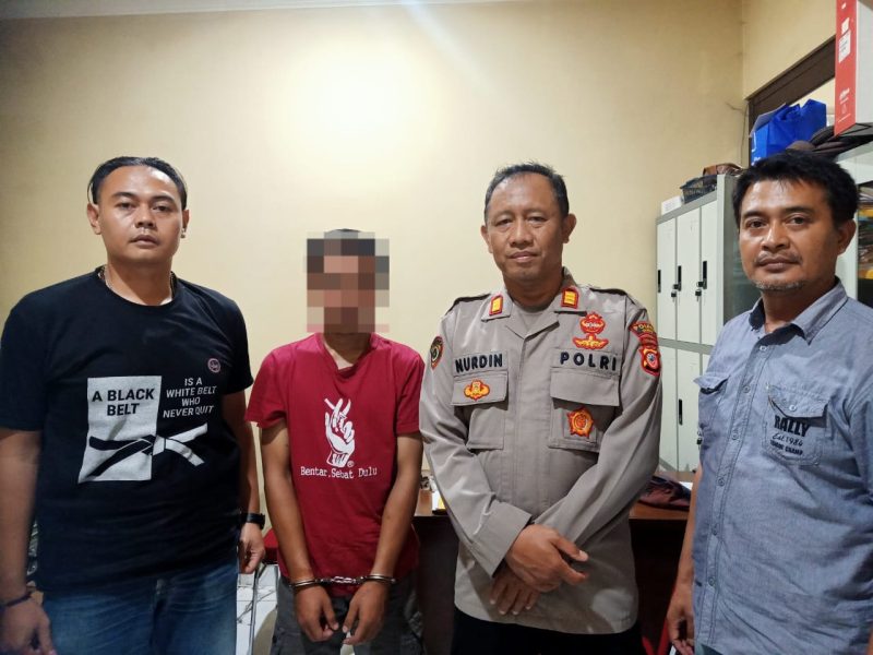 Polsek Karangpawitan amankn pelaku percobaan ranmor