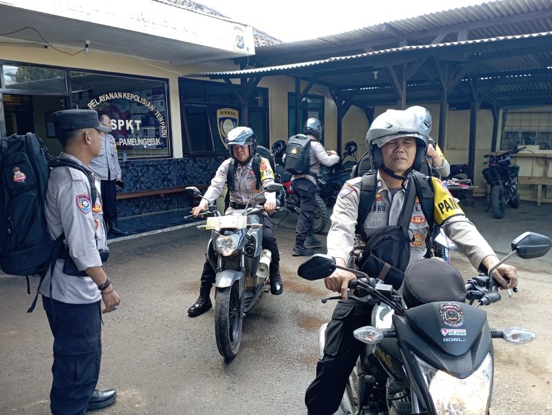 Pam TPS Polres Garut diberangkatkan
