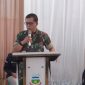 Danramil 1114/Cilawu Kaf Inf Encep Dedi Iskandar menghadiri rapar pleno terbuka